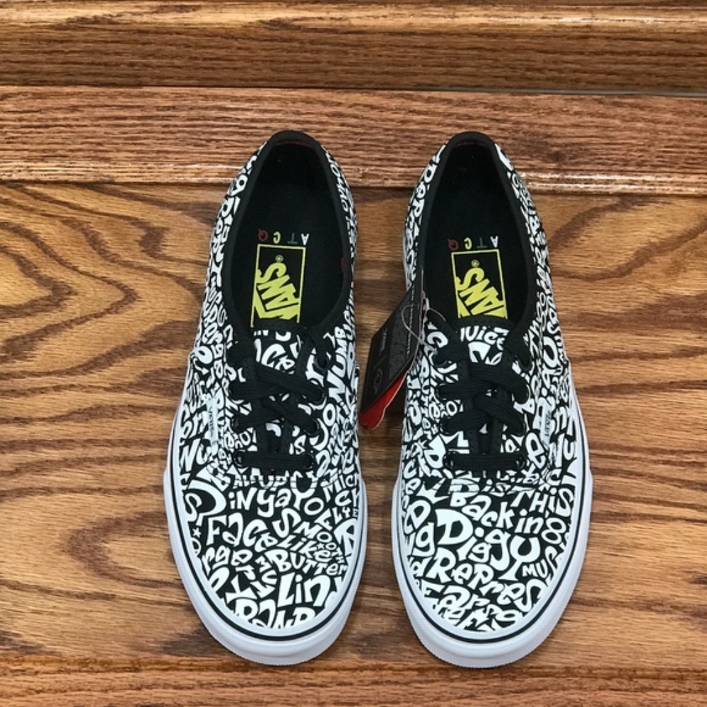Vans Authentic ATCQ Tracklist True White Shoes‎ - Picture 4 of 8